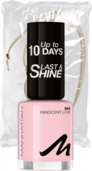 【dm】Nagellackset Last & Shine 065 Innocent Love & gratis Muschelband, 1 St