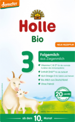 【dm】Folgemilch 3 aus Ziegenmilch ab dem 10. Monat, 400 g