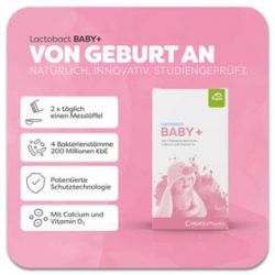 【apotheke】Lactobact BABY + - Darmaufbau ab dem Tag der Geburt