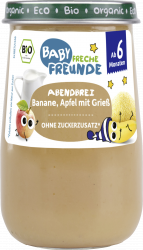 【rossmann】Bio Baby Abendbrei Banane, Apfel mit Grieß