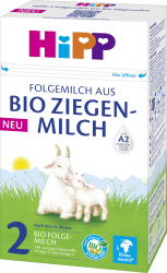 Bio Folgemilch aus Bio Ziegenmilch 2, nach dem 6. Monat