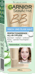 【rossmann】BB Cream Misch- und Ölige Haut All-in-1 Pflege Hell 24H Feuchtigkeit LSF 25