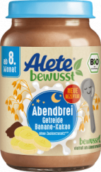 【dm】Abendbrei Getreide Banane Kakao ab dem 8.Monat, 190 g