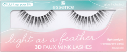 【dm】Künstliche Wimpern Light As A Feather 3D Faux Mink 01 Light Up Your Life (1 Paar), 2 St