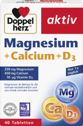 【rossmann】aktiv Magnesium + Calcium + D3