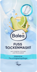 【dm】Fußmaske Socken, intensive Feuchtigkeitspflege (1 Paar), 2 St