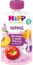 【dm】Quetschie Mirabelle in Apfel-Pfirsich ab 1 Jahr, 100 g