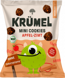 【dm】Kindersnack Mini Monster Cookies Apfel Zimt, ab 3 Jahren, 50 g