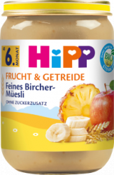 【dm】Frucht & Getreide Feines Bircher Müsli ab dem 6. Monat, 190 g