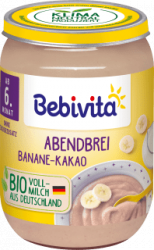 【dm】Abendbrei Banane-Kakao, ab dem 6.Monat, 190 g