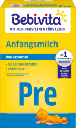 【dm】Anfangsmilch Pre von Geburt an, 0,5 kg