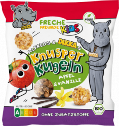 【dm】Kindersnack Knusperkugeln Apfel & Vanille, 30 g