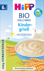 【dm】Abendbrei Milch Kindergrieß ab dem 6.Monat, 450 g