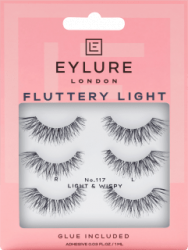 【dm】Künstliche Wimpern Fluttery Light 117 Multipack (3 Paar), 6 St