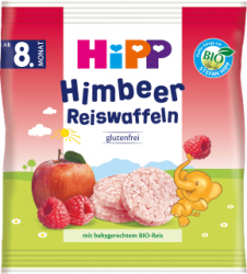 【dm】Hipp Babysnack Reiswaffeln Himbeere, 30 g