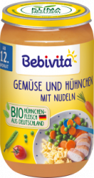 【dm】Menü Gemüse und Hühnchen mit Nudeln, ab dem 12.Monat, 250 g