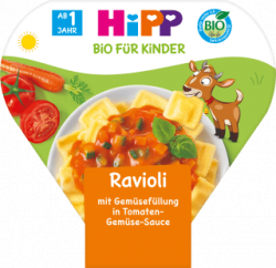 【dm】Kinderteller Kinder Ravioli Tomaten-Gemüse Sauce ab 1 Jahr, 250 g