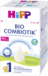 Bio Milchnahrung Combiotik 1 von Geburt an