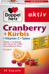 【rossmann】aktiv Cranberry + Kürbis + Vitamin C + Selen