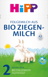 【dm】Folgemilch 2 aus Ziegenmilch ab dem 7. Monat, 400 g