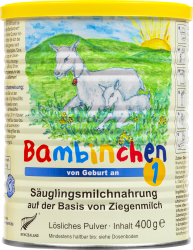 【rossmann】Säuglingsmilchnahrung von Geburt an  400g 蓝色星球 羊奶粉 出生婴儿配方